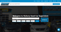 Desktop Screenshot of hickoryused.com